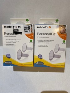 Medela Personal Fit 27mm L Breastshields BreastFeeding New Sealed Free Shipping