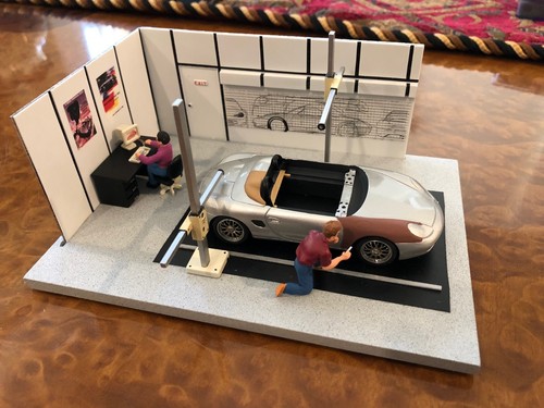 EXOTO HITECH | Porsche Design Studio "Weissach" | BUILT | 1:43 Superb Diorama - Picture 1 of 12