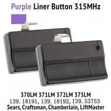 315mhz Control Remoto De Puerta De Garaje 371LM, Reemplazo Para Liftmaster