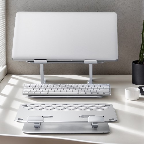 Laptop Stand Foldable Notebook Riser Holder Desktop Cooling Stand for MacBook - Afbeelding 12 van 13