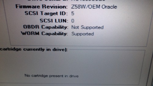 Cargador automático SUN Oracle 380-1651 1U 1/8 con LTO5 Ultrium5 SAS HH PN 380-1644-02 - Imagen 6 de 9