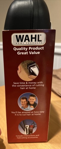Wahl Chrome Cut Haircutting Clipper Kit Trimmer 20 Pieces. No Scissors Or Combs! - Picture 4 of 6