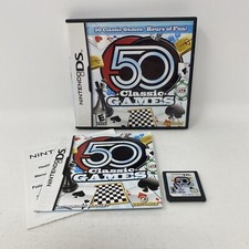 50 Classic Games Nintendo DS Complete CIB