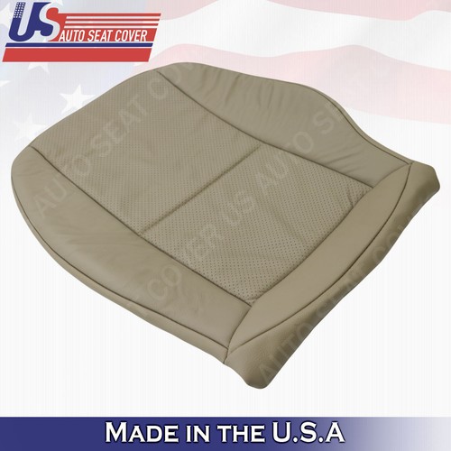 2008 to 2014 For Mercedes C250 C300 C350 Driver Bottom Seat Cover Almond Beige - Picture 8 of 10