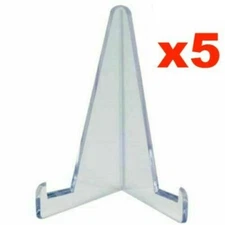 5 Ultra Pro Small Lucite Stand for Trading Card PSA Pokemon & Card Holders 