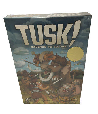 Tusk - surviving the ice age - Gesellschaftsspiel englisch Neu OVP 2.Wahl*
