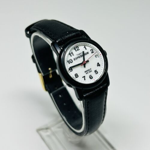 Timex Expedition Watch Women 25mm Indiglo Round Date WR30M New Battery A03 - Picture 4 of 10