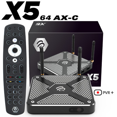 BuzzTV X5 64 AX-C Android 11 6AX Wireless 4K Streaming Media Player TV IP Box