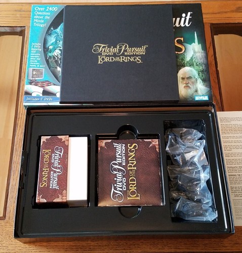 El Señor de los Anillos Trivial Pursuit Trilogy Edition DVD Juego de Mesa Completo - Imagen 9 de 23