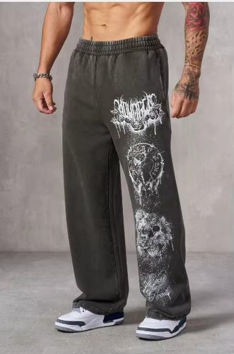 New YoungLA 2128 X YLA BAGGY JOGGERS Jogging Comfort Unisex Sweatpants US - Picture 6 of 15