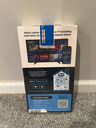 Tablo TV 4th Gen 2-Tuner 128 GB 50 Hours Live TV DVR w/ Antenna - Picture 2 of 3