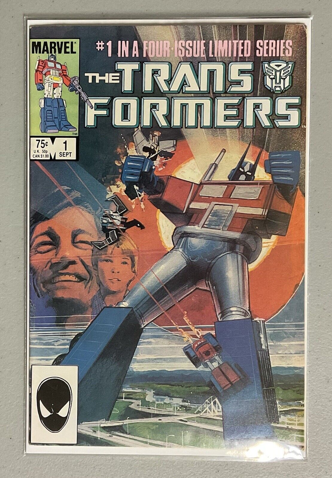 🔥80’s TV Keys🔥Transformers(Vol 1) #1 (1986)🔥NM-(8.5-9.2)🔥1st Optimus Prime