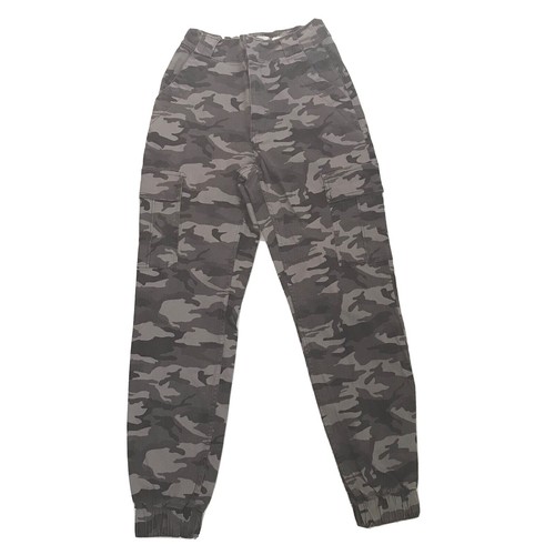 Hollister Joggers Camo Small Cargo Gray Ultra High Rise Cotton Hipster Pants  S | eBay