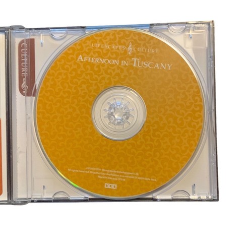 Pre Owned Music CD Lifescapes Afternoon In Tuscany - Picture 5 of 5