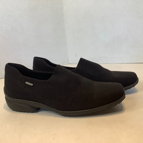 Women's Ara Pam Luftpolster Gore-Tex Rain Black Slip On Shoes Size 4 - Picture 2 of 8
