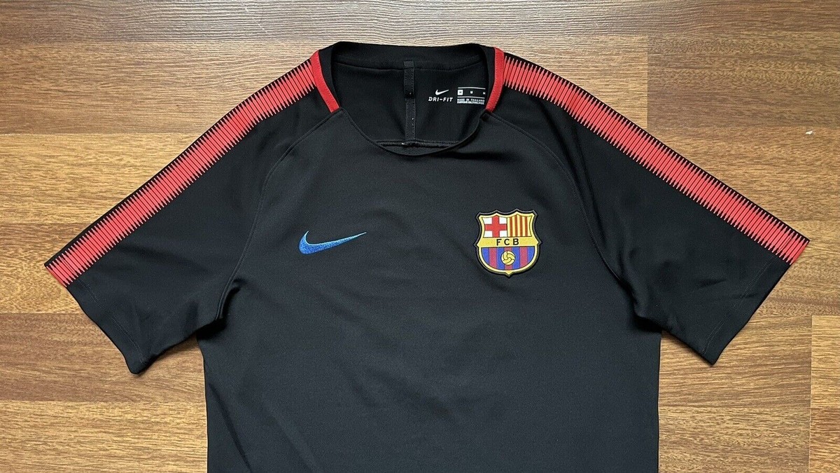 BARCELONA NIKE 2017/2018 FOOTBALL SOCCER TRAINING JERSEY