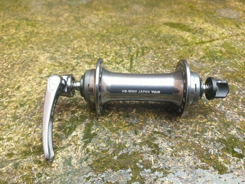Shimano XTR M960 Front Hub HB-M960 32H Un used. For RIM Brake *ExCon*. - Picture 4 of 14