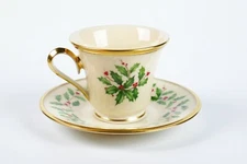 Footed Cup & Saucer Set Holiday by LENOX