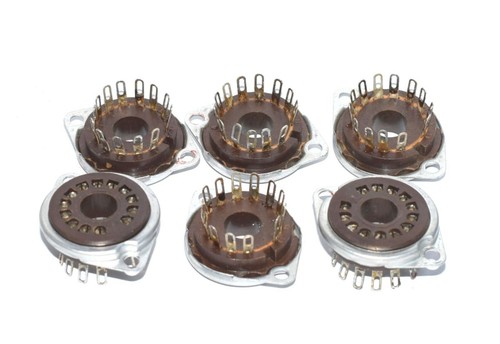 13-PIN SOCKET FOR TUBE ZM1022 F9057A F9057AA USED - Picture 2 of 4