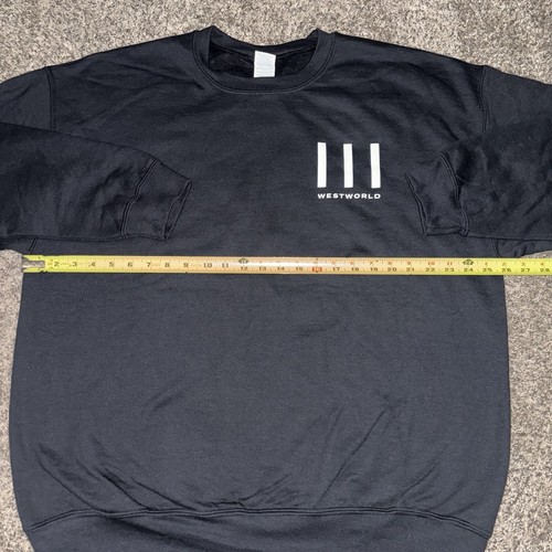 HBO Westworld Promo Pullover Sweatshirt Schwarz Gr. XL Neu ohne Etikett Gildan - Bild 9 von 11