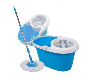 Easy Ring Microfiber 360 Rotating Spin Mop Bucket Set Floor Cleaning Push Handle Ebay