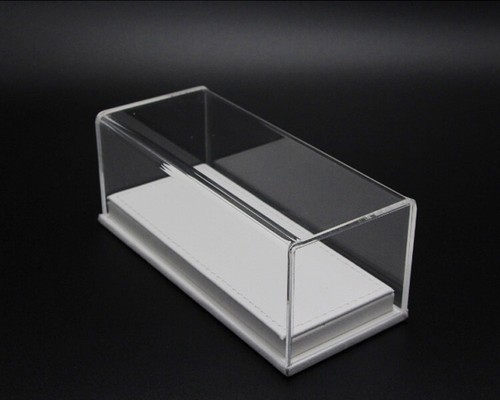1/43 Modelo Coche Acrílico Estuche Vitrina Transparente A Prueba de Polvo Cuero Base Lotes - Imagen 17 de 20