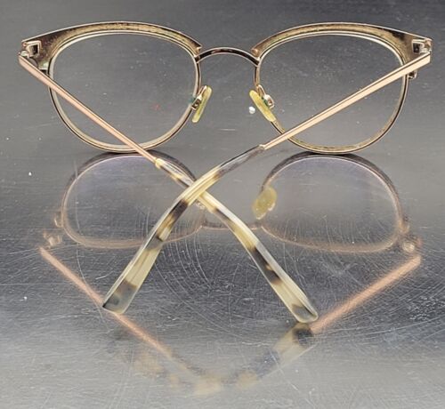 Warby Parker Blair 2233 49-19 145 Round Cat Eye Rose Gold Eyeglasses Frame Women - Picture 5 of 7