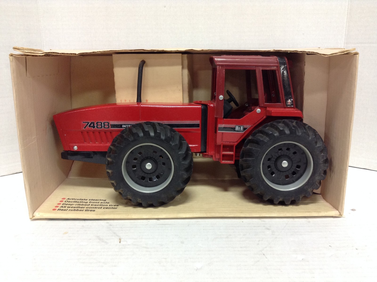 Ertl Coleccionable Case International Harvester 7488 Tractor De Juguete 1/16 escala 467 Ertl Coleccionable Case International Harvester 7488 Tractor De Juguete 1/16 escala 467