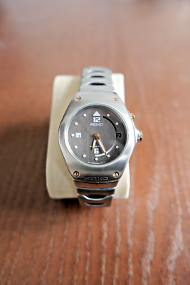 伊坂 Seiko Arctura Jorg Hysek Kinetic 5M42-0E30 Vintage Watch For