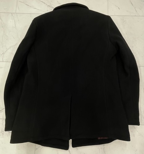 NWT $698 John Varvatos Mens Blazer Carlos Peacoat In Black Size: 48 - Picture 3 of 8