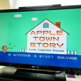 Apple Town Story Nintendo famicom Disk System Square 1987 Japanese Ver. SQF-APT