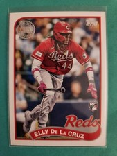2024 Topps Series 1 Elly De La Cruz RC 1989 35th Anniversary #89B-69 Reds