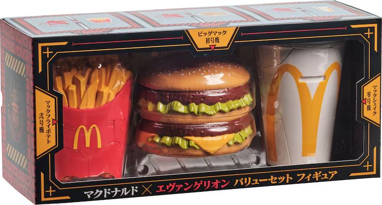 最終値下げ！McDonald's Evangelion Figure McDonalds × EVANGELION Value Set Figure 