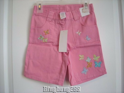 Gymboree Outlet PALM SPRINGS Floral Pants Butterfly Shorts Girl Size 5 NWT - Picture 3 of 12