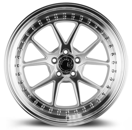 18x8.5 Aodhan DS08 5x114.3 +35 Flow Forged Machined Rims (Set of 4) - Picture 2 of 3