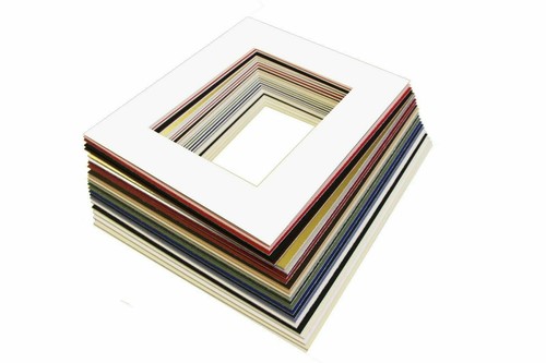16x20" Bild/Foto abgeschrägte Kantenhalterung mit 30x40cm Blende - viele Farben - Bild 4 von 24