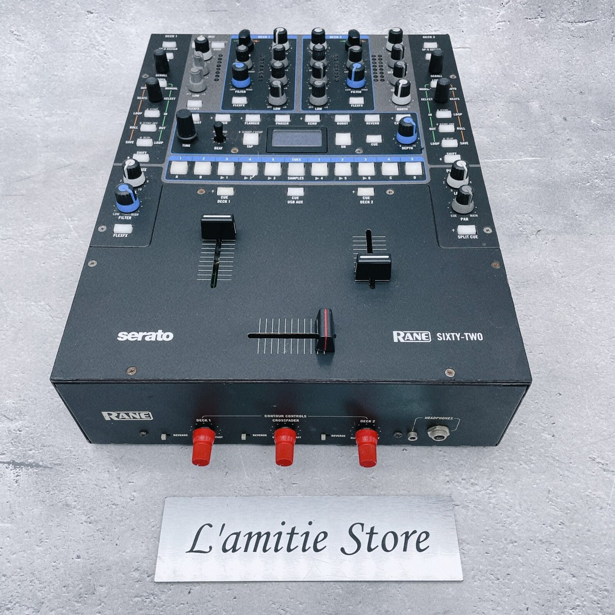 Rane Sixty-Two 62 Serato 2ch 2-Channel Scratch Live Pro DJ Rane Sixty-Two 62 Serato 2ch 2-Channel Scratch Live Pro DJ