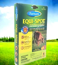 Farnam EQUI-SPOT SPOT ON PROTECTION FOR HORSES FLY CONTROL 6 WEEK SUPPLY