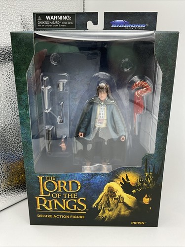 Figura de acción Diamond Select LOTR El Señor de los Anillos Pippin Took Serie 7 1:10 - Imagen 2 de 15