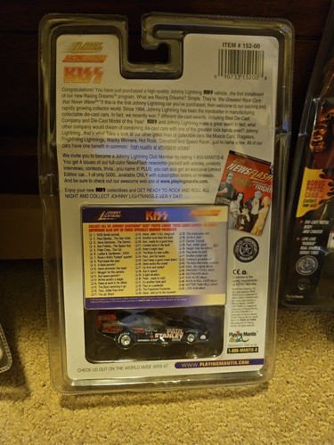 1997 KISS Johnny Lightning Racing Dreams Funny Cars-Paul,Gene,Peter,Ace-Set of 4 - Picture 14 of 17
