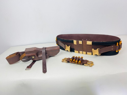 Inspired By Star war Boba Fett Leathe Belt Available in all colour and sizes - Picture 16 of 16