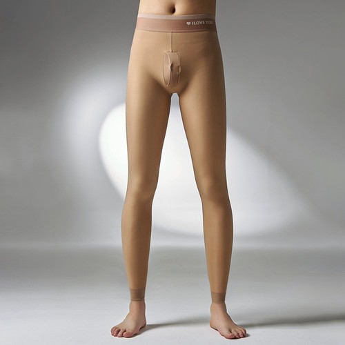 Pantimedias ultra opacas sin entrepierna de aceite brillante para hombre calcetines de cintura alta - Imagen 114 de 114