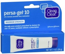Clean & Clear Persa-Gel 10 Max Strength Acne Spot Treatment Ointment 1 oz