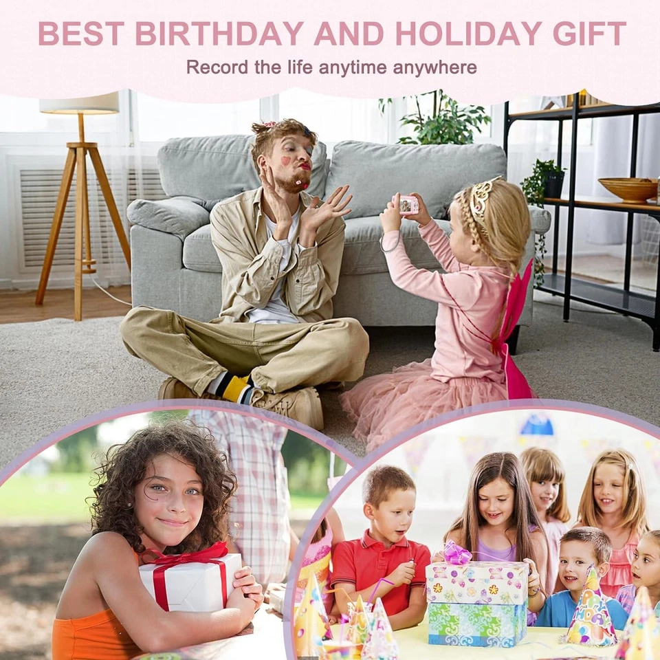 Kamera Digitalkamera Fotoapparat 1080P 44MP Fotokamera 16X Digitalzoom Kids B16 - Bild 4 von 4