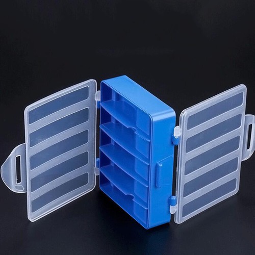 Caja de almacenamiento de señuelos bandejas de almacenamiento de aparejos caja de almacenamiento flotador de pesca 2 piezas - Imagen 4 de 13