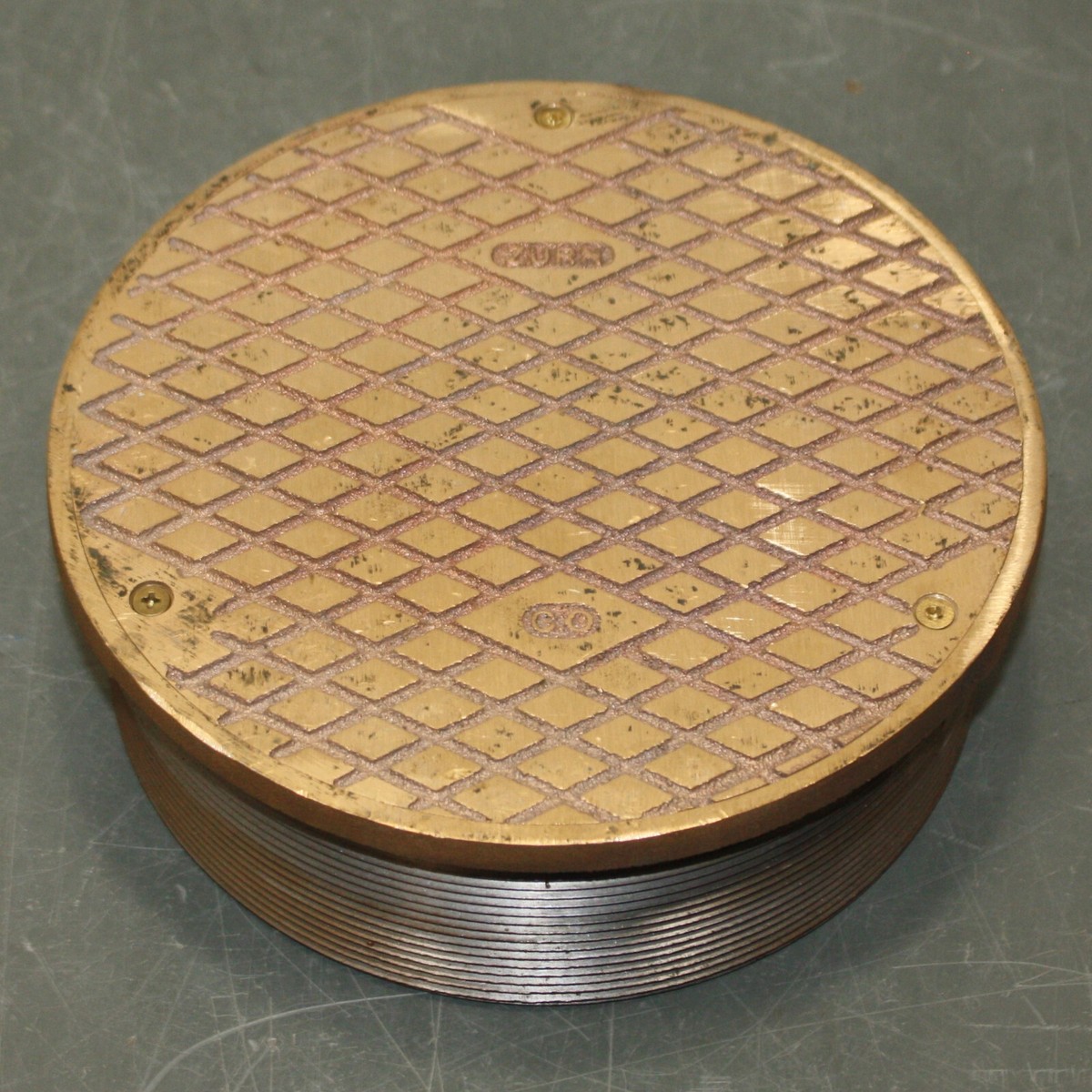 Zurn Floor Drain Cleanout Cover 58636-1, 7-3/4