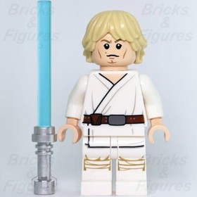 LEGO&reg; Star Wars Luke Skywalker Minifigure Detailed Face Jedi 75052 75059 sw0551