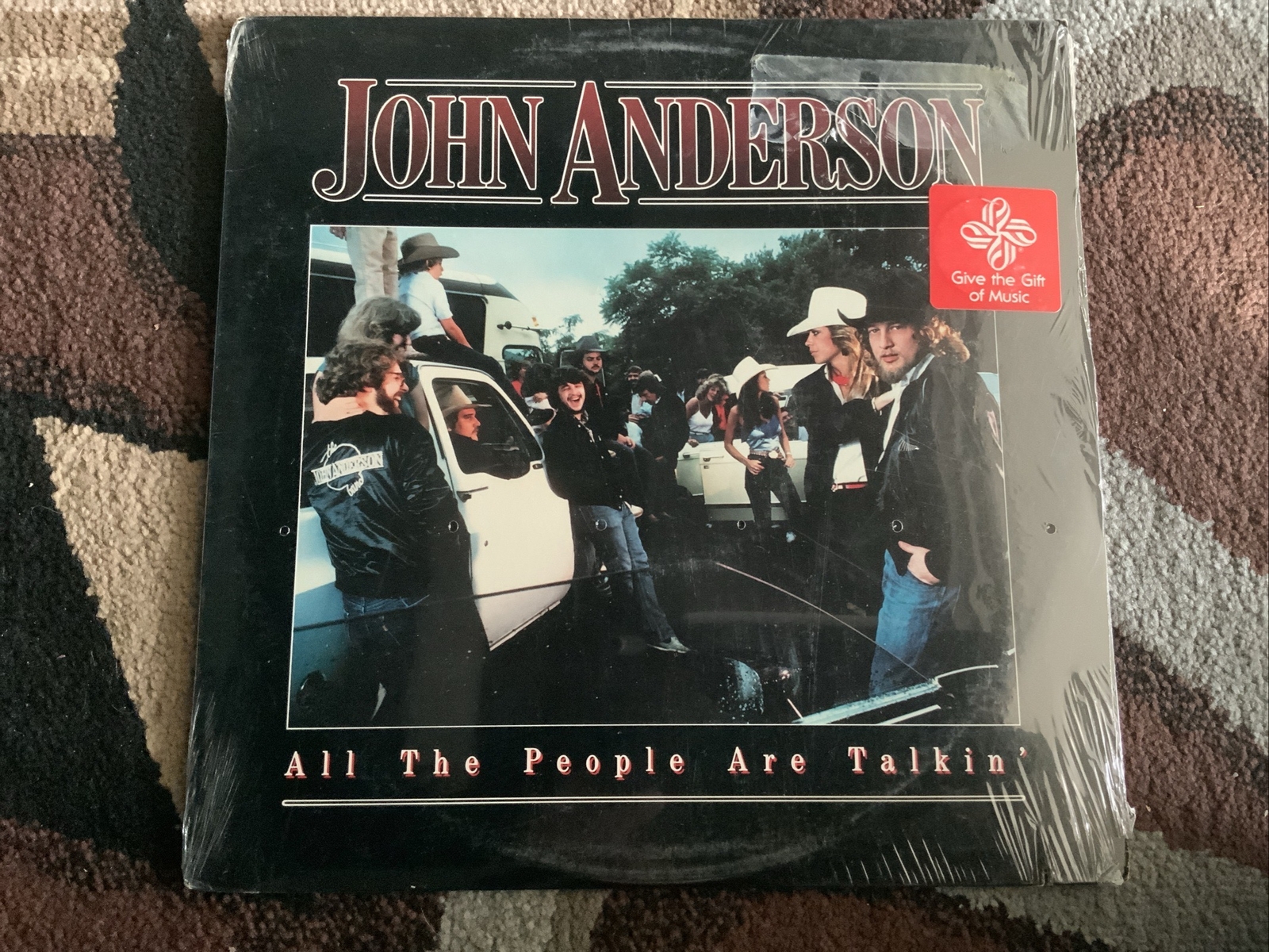 JOHN ANDERSON ALL THE PEOPLE ARE TALKIN VINYL 23912 New Unopened 1983 Record