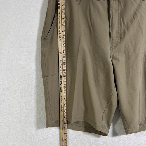 DaHui Mens Hybrid Swim Trunks Shorts 40 Khaki Stretch Unlined 11” Beach Boat - Picture 8 of 10