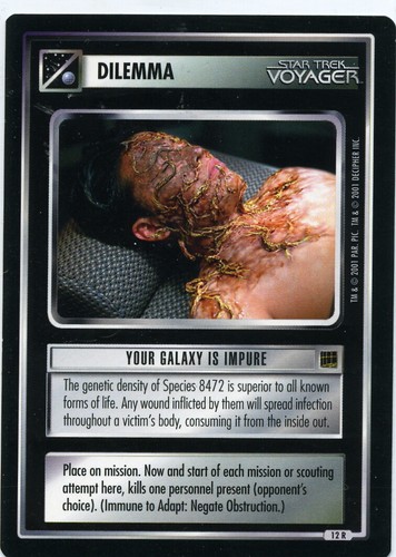 Star Trek CCG Holodeck Adventures Rare Cards Never Been Played Drop Down Sale. - Picture 4 of 47
